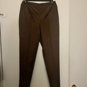 Ellen Tracy brown capri pants - used great condition - size 4
